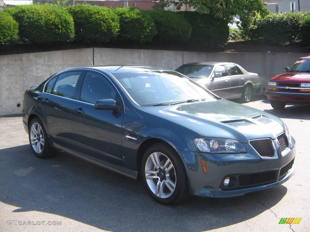 2009 G8 Sedan - Pacific Slate Metallic / Onyx photo #8