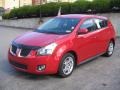 2009 Red Hot Metallic Pontiac Vibe 2.4  photo #2