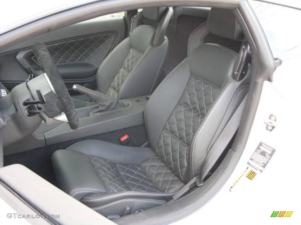 Nero Perseus Interior 2009 Lamborghini Gallardo LP560-4 Coupe Photo #17134979