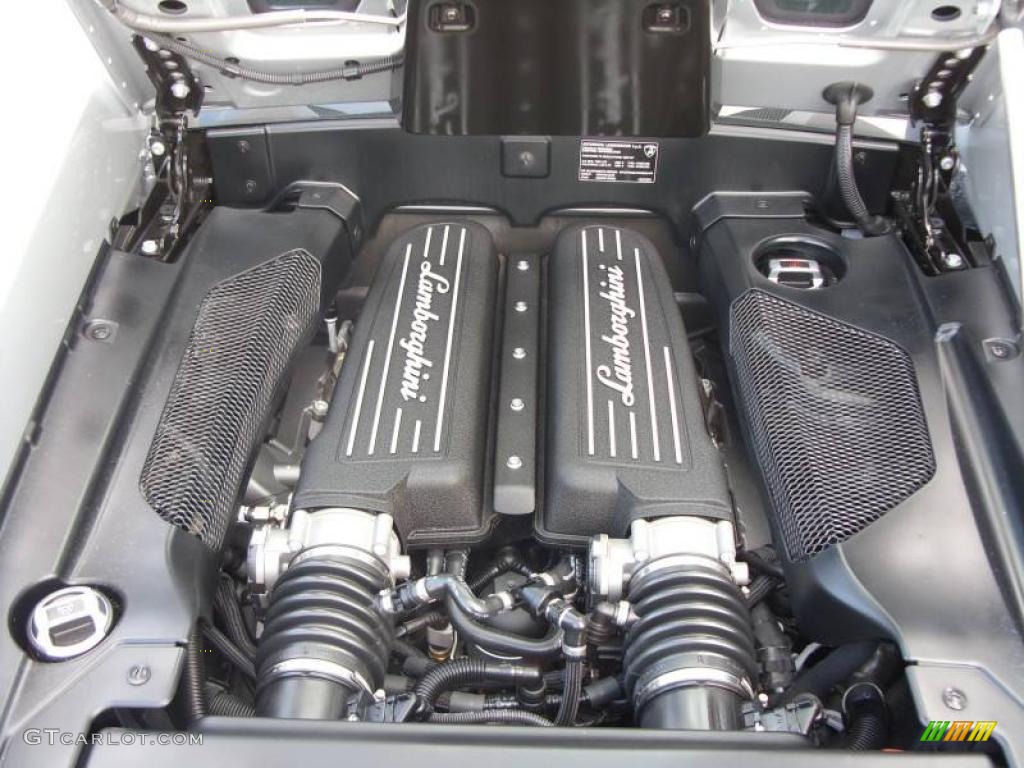 2009 Lamborghini Gallardo LP560-4 Coupe 5.2 Liter DOHC 40-Valve VVT V10 Engine Photo #17135011