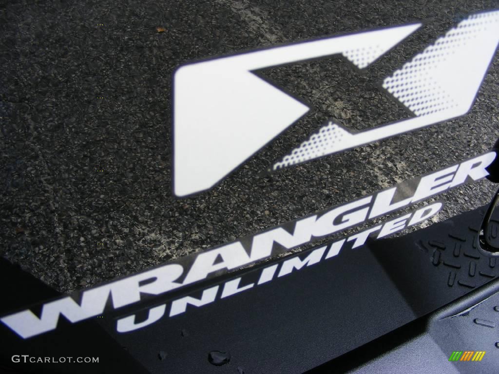 2009 Wrangler Unlimited X 4x4 - Black / Dark Slate Gray/Medium Slate Gray photo #12