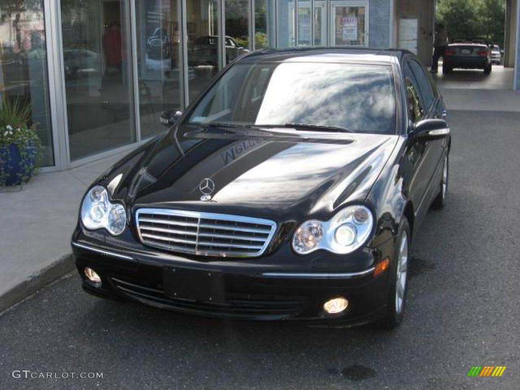 2006 C 280 4Matic Luxury - Black / Black photo #1