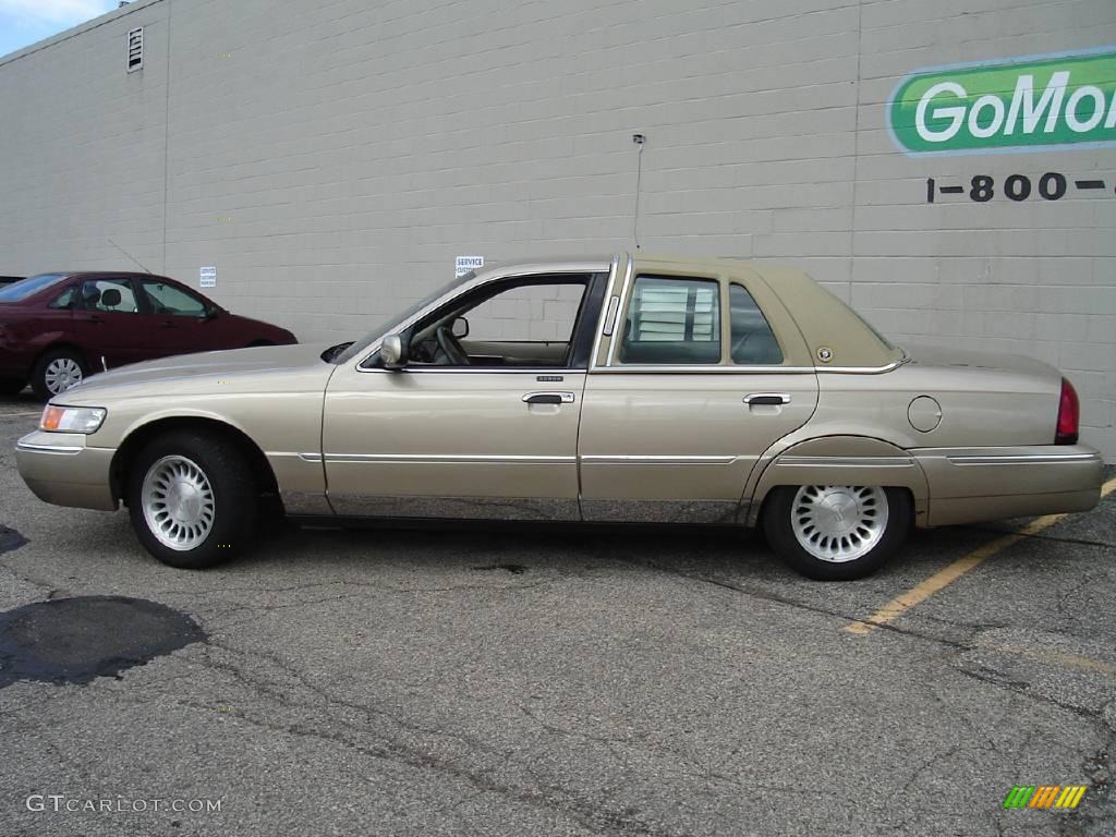 2000 Grand Marquis LS - Harvest Gold Metallic / Medium Parchment photo #2