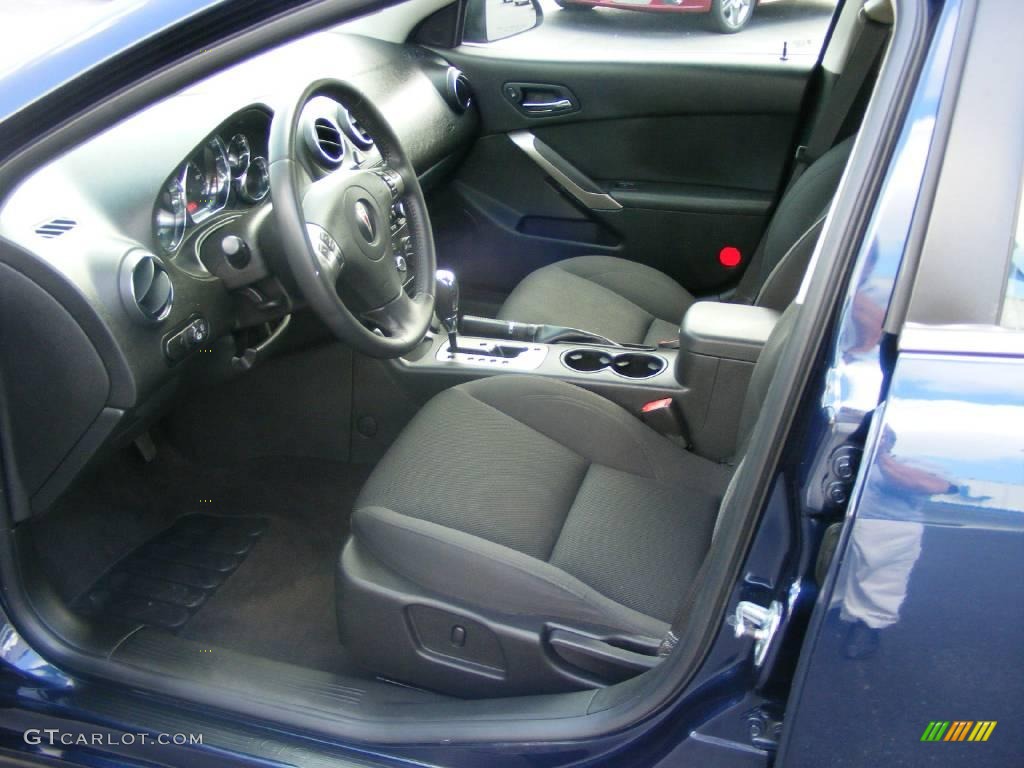 2009 G6 GT Sedan - Midnight Blue Metallic / Ebony photo #9