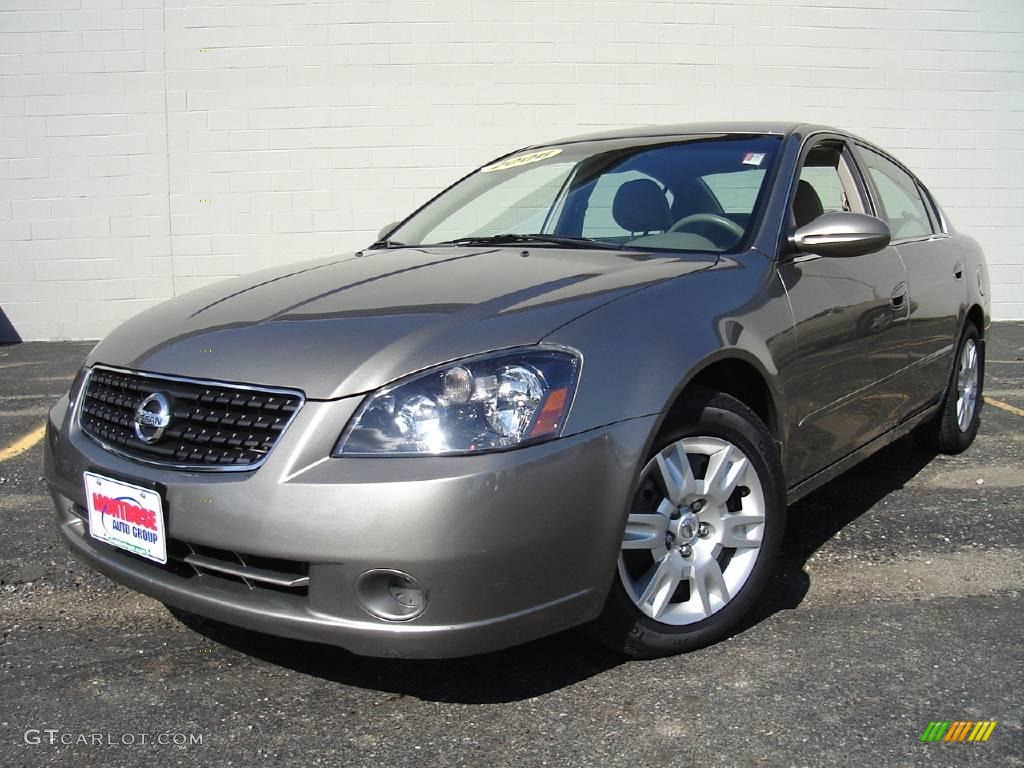 2006 Altima 2.5 S Special Edition - Polished Pewter Metallic / Blond photo #1