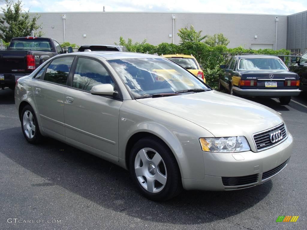 2004 A4 1.8T quattro Sedan - Champagne Metallic / Ebony photo #5