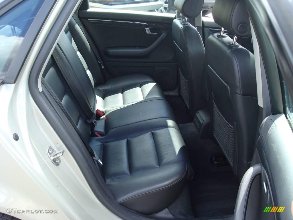 2004 A4 1.8T quattro Sedan - Champagne Metallic / Ebony photo #21