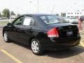 2009 Ebony Black Kia Spectra EX Sedan  photo #4