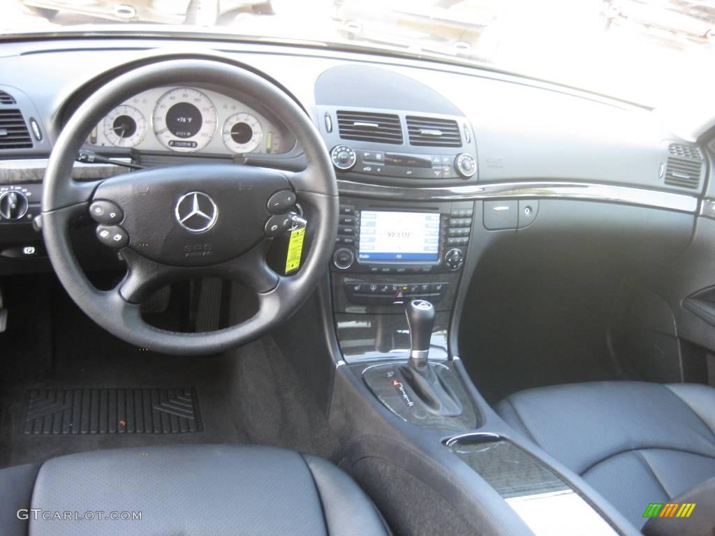 2008 E 350 Sedan - Flint Grey Metallic / Black photo #17