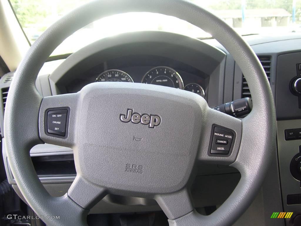 2007 Grand Cherokee Laredo 4x4 - Mineral Gray Metallic / Medium Slate Gray photo #9