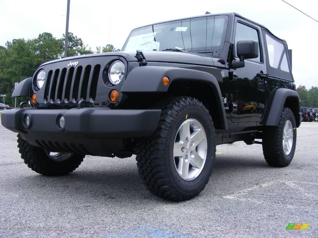2009 Wrangler X 4x4 - Black / Dark Slate Gray/Medium Slate Gray photo #4