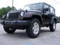 2009 Black Jeep Wrangler X 4x4  photo #4