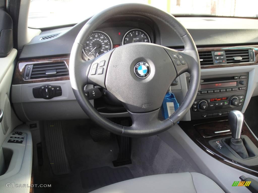 2006 3 Series 330xi Sedan - Titanium Silver Metallic / Grey photo #11