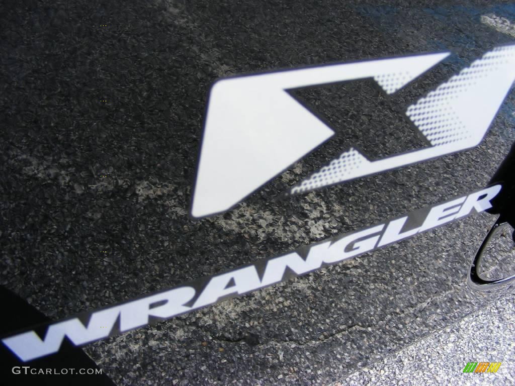 2009 Wrangler X 4x4 - Black / Dark Slate Gray/Medium Slate Gray photo #11