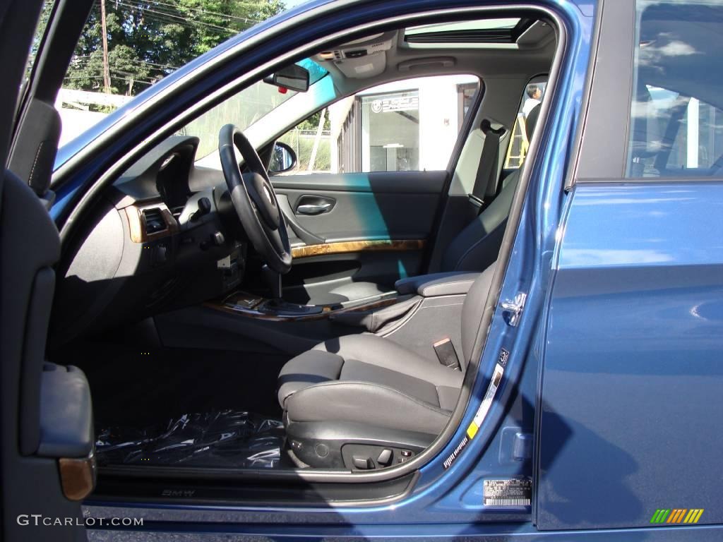 2006 3 Series 325xi Sedan - Mystic Blue Metallic / Black photo #7