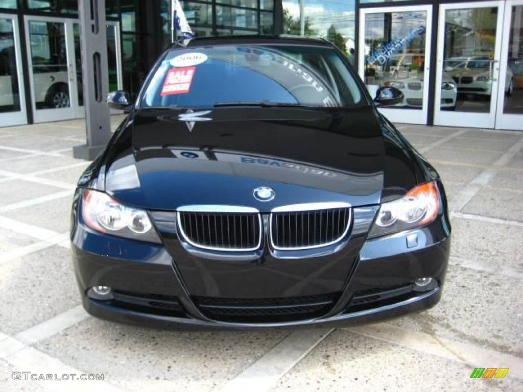 2006 3 Series 325xi Sedan - Jet Black / Black photo #3