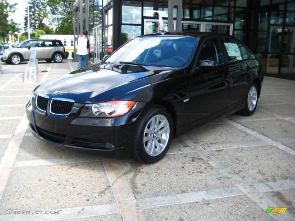 2006 3 Series 325xi Sedan - Jet Black / Black photo #4