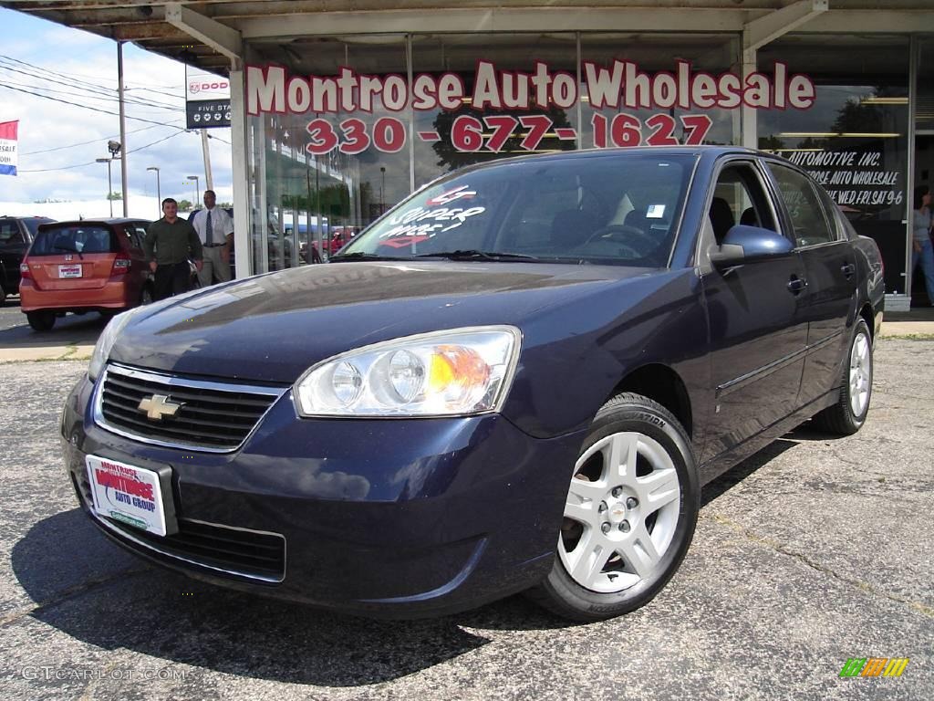 Dark Blue Metallic Chevrolet Malibu