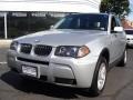 Titanium Silver Metallic - X3 3.0i Photo No. 1
