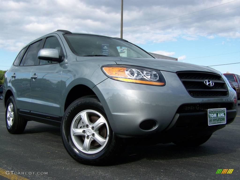 2008 Santa Fe GLS - Natural Khaki Green / Gray photo #1