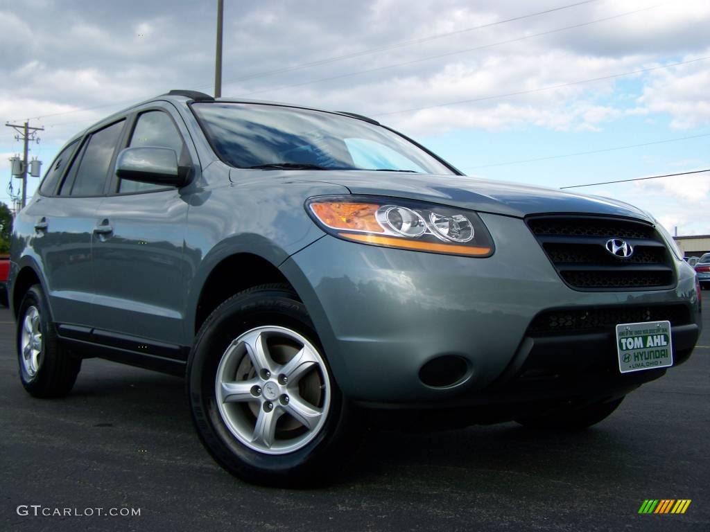 2008 Santa Fe GLS - Natural Khaki Green / Gray photo #1