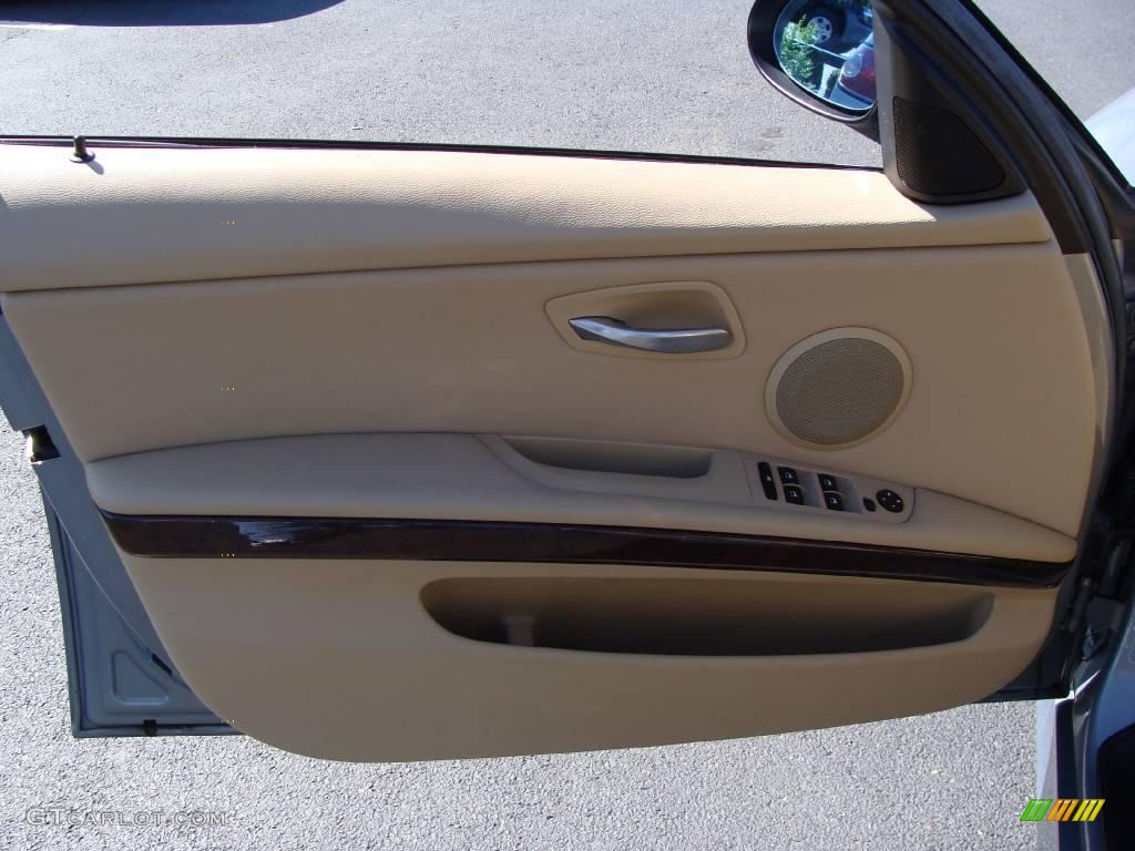 2007 3 Series 328xi Sedan - Arctic Metallic / Beige photo #6