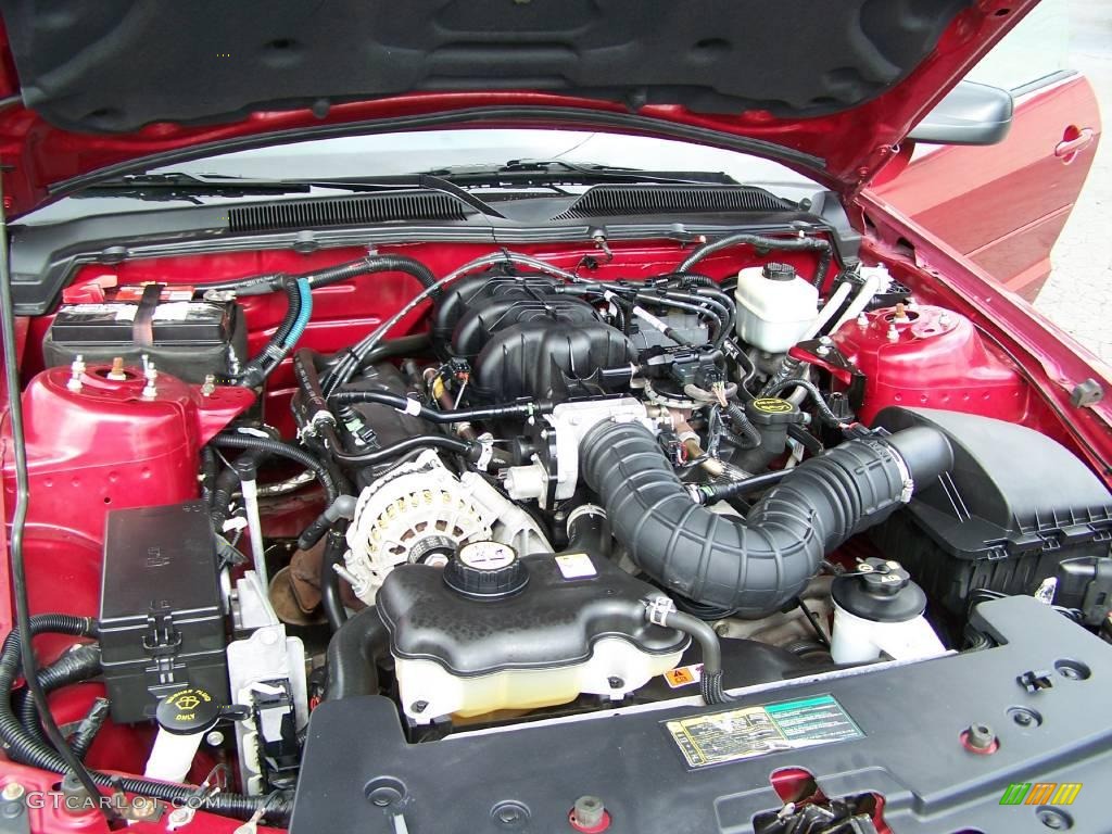 2006 Mustang V6 Premium Convertible - Redfire Metallic / Light Graphite photo #9
