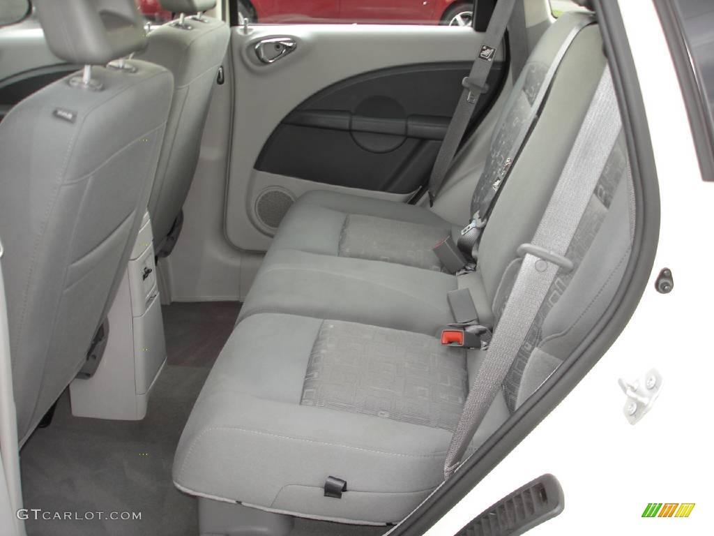 2008 PT Cruiser LX - Cool Vanilla White / Pastel Slate Gray photo #10