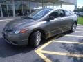 2006 Galaxy Gray Metallic Honda Civic LX Coupe  photo #1