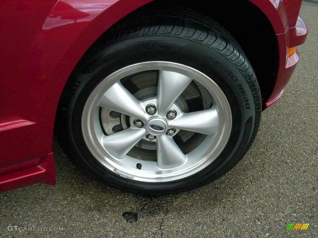 2007 Mustang GT Premium Coupe - Redfire Metallic / Light Graphite photo #6