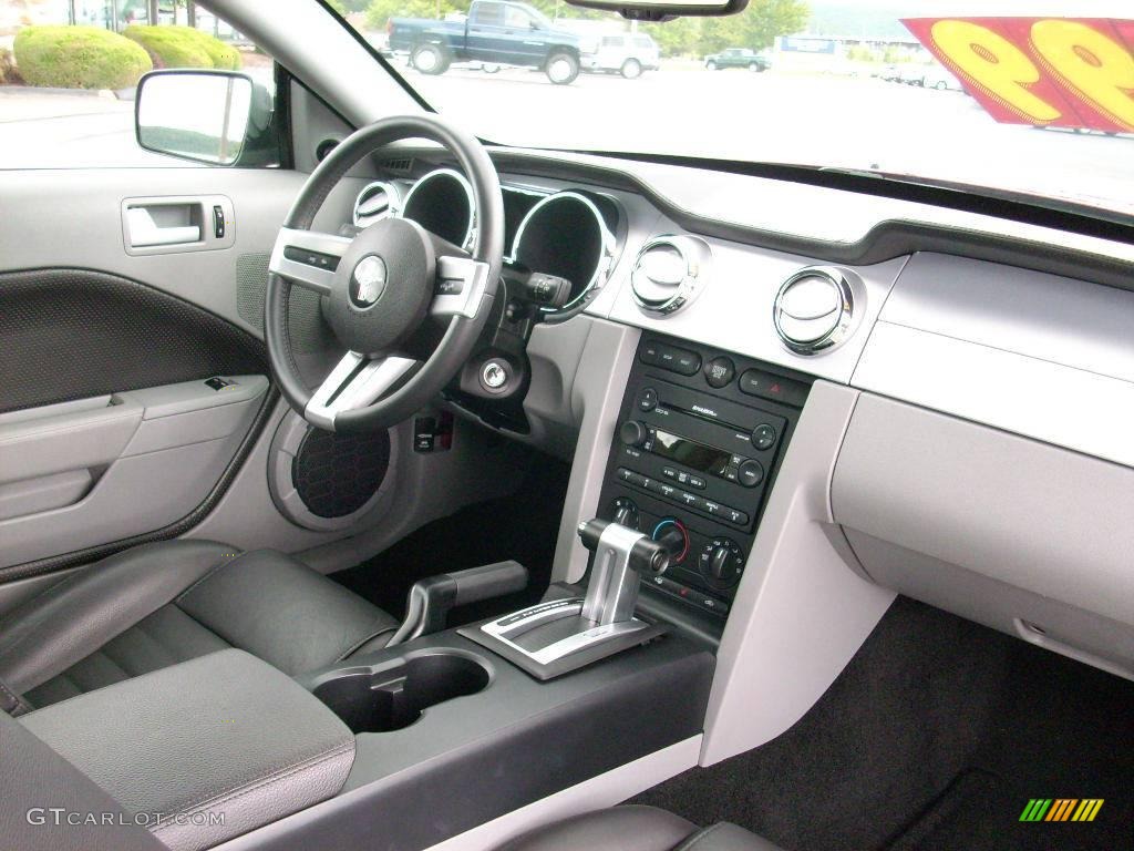 2007 Mustang GT Premium Coupe - Redfire Metallic / Light Graphite photo #11