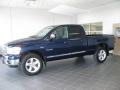 2008 Patriot Blue Pearl Dodge Ram 1500 Big Horn Edition Quad Cab 4x4  photo #4