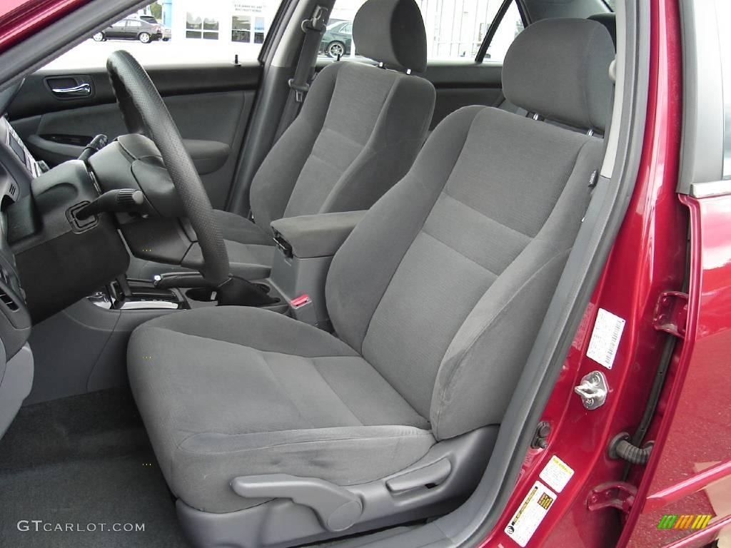 2007 Accord SE Sedan - Moroccan Red Pearl / Gray photo #12