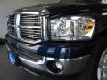 2008 Patriot Blue Pearl Dodge Ram 1500 Big Horn Edition Quad Cab 4x4  photo #24