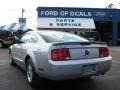 2008 Brilliant Silver Metallic Ford Mustang V6 Deluxe Coupe  photo #5