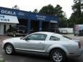 2008 Brilliant Silver Metallic Ford Mustang V6 Deluxe Coupe  photo #6