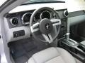 2008 Brilliant Silver Metallic Ford Mustang V6 Deluxe Coupe  photo #17
