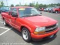 2003 Victory Red Chevrolet S10 LS Extended Cab  photo #2