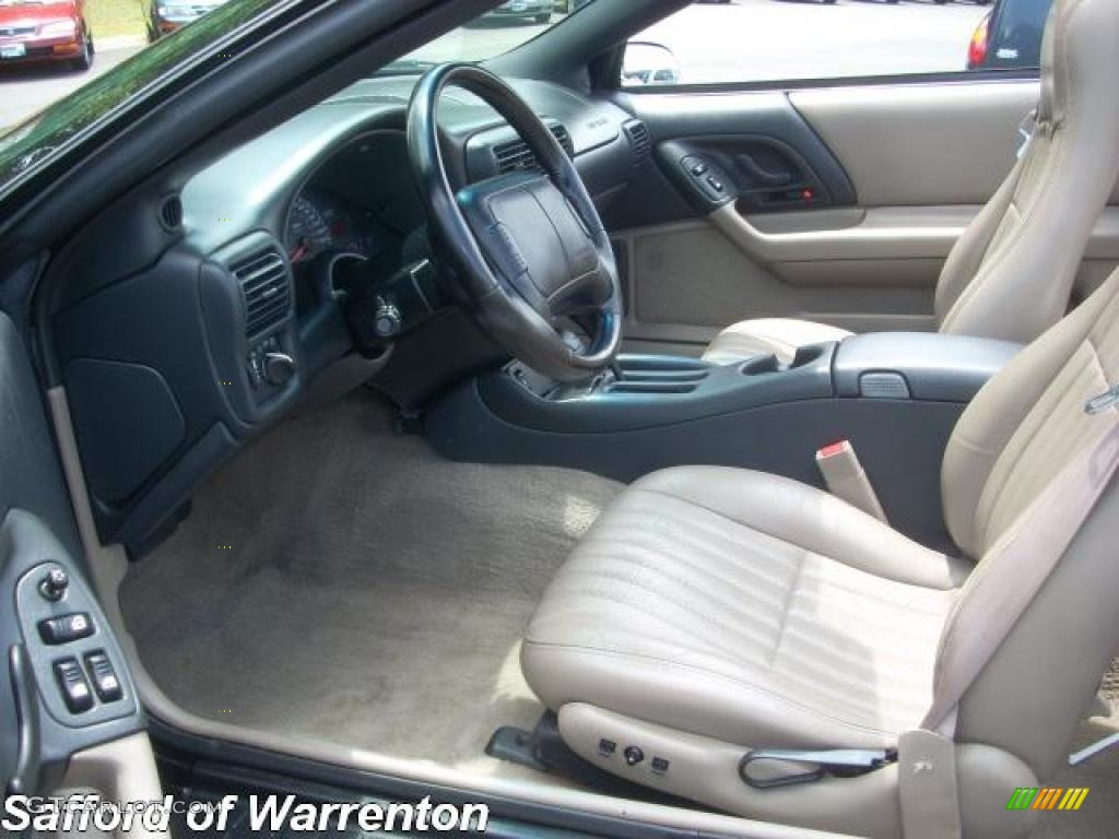 1997 Camaro Z28 Convertible - Black / Beige photo #30