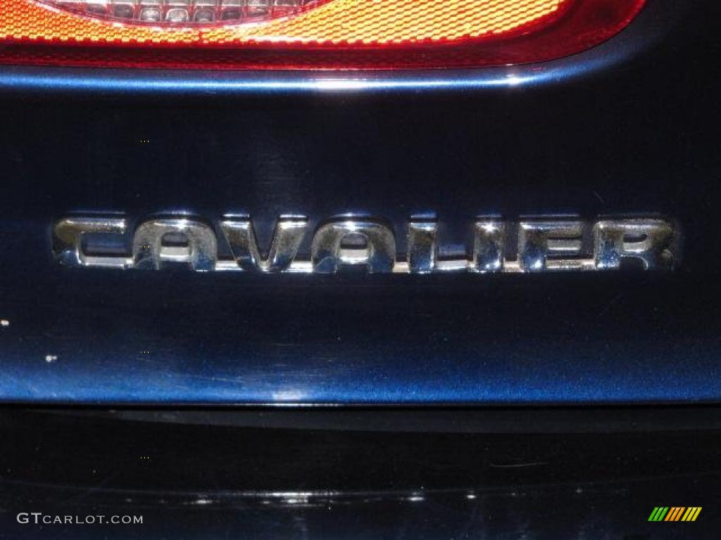 2000 Cavalier Sedan - Aquamarine Blue Metallic / Graphite photo #14