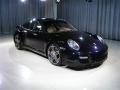2007 Midnight Blue Metallic Porsche 911 Turbo Coupe  photo #3