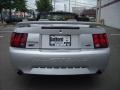 2001 Silver Metallic Ford Mustang GT Convertible  photo #4