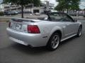 2001 Silver Metallic Ford Mustang GT Convertible  photo #5