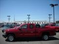 2008 Inferno Red Crystal Pearl Dodge Dakota ST Extended Cab  photo #1