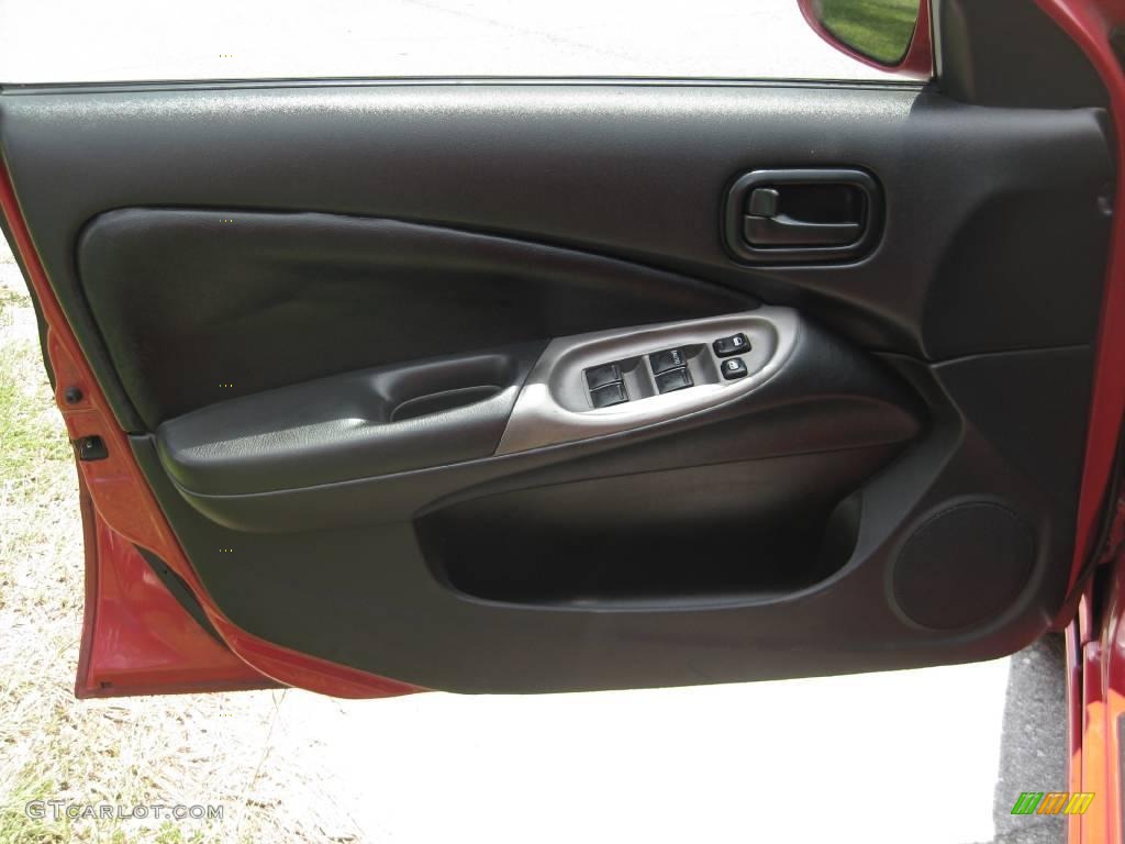 2003 Sentra SE-R - Aztec Red / Black photo #21