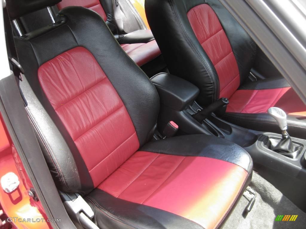 2003 Sentra SE-R - Aztec Red / Black photo #26