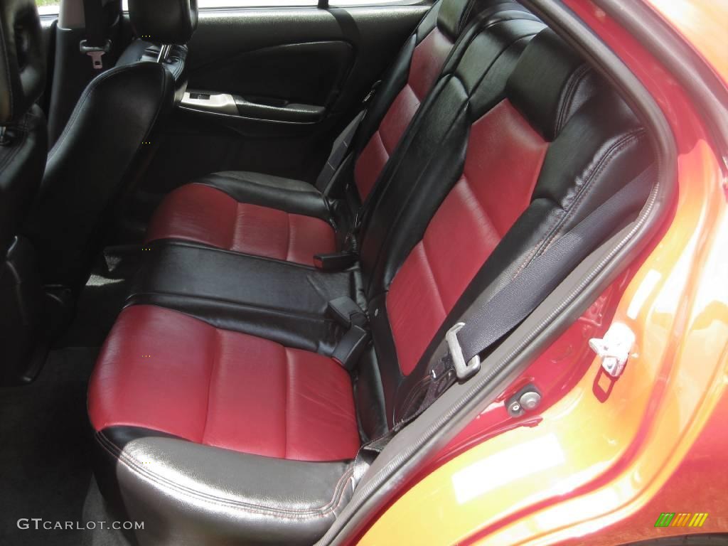 2003 Sentra SE-R - Aztec Red / Black photo #27