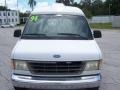 1994 White Ford Econoline E150 Passenger Van  photo #2