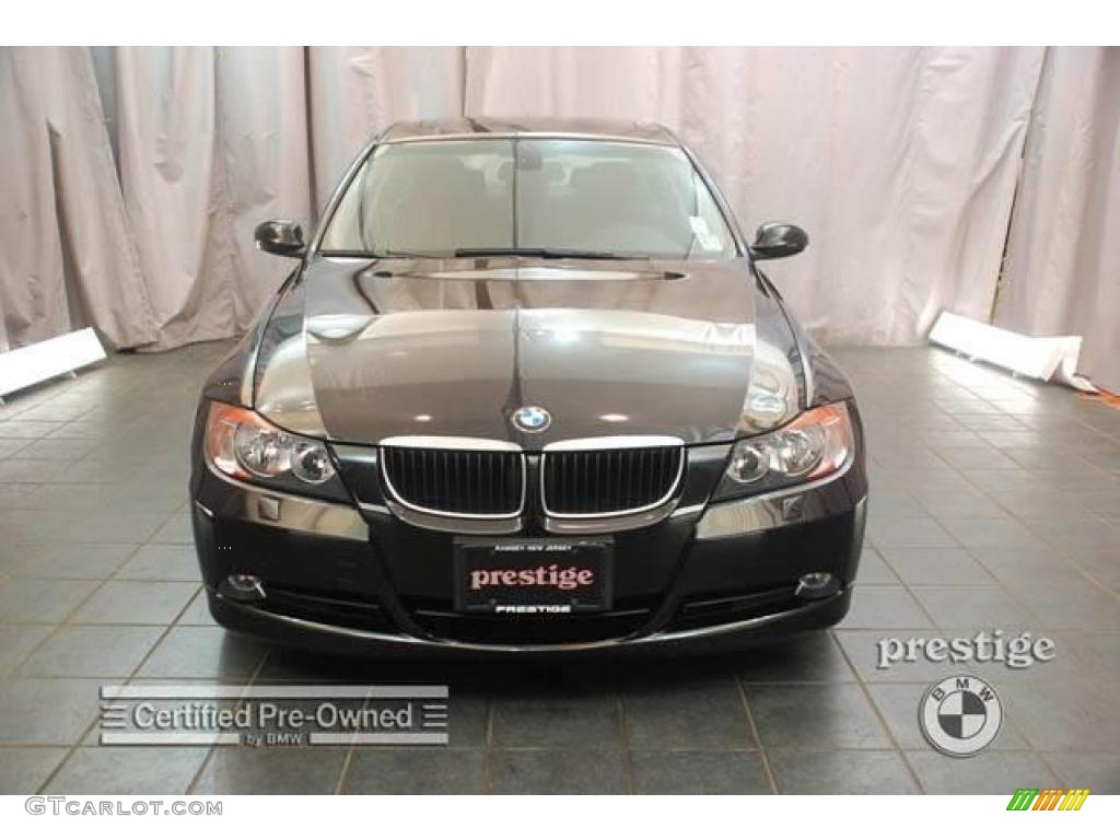 2009 3 Series 328xi Sedan - Black Sapphire Metallic / Black photo #5