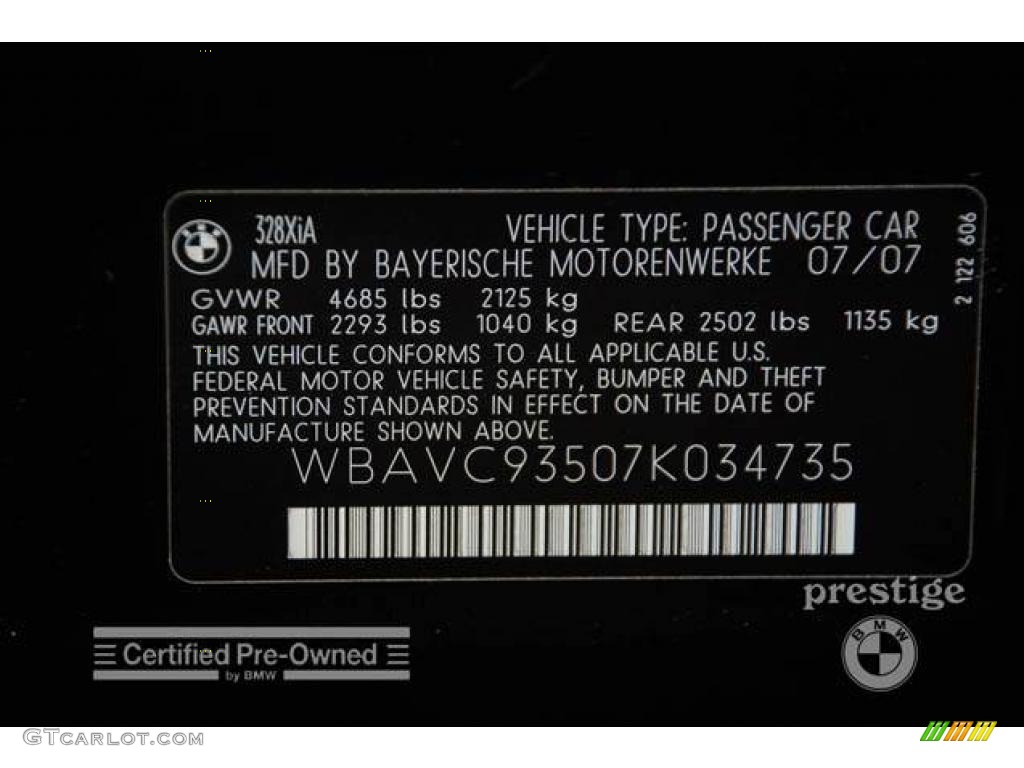 2009 3 Series 328xi Sedan - Black Sapphire Metallic / Black photo #15